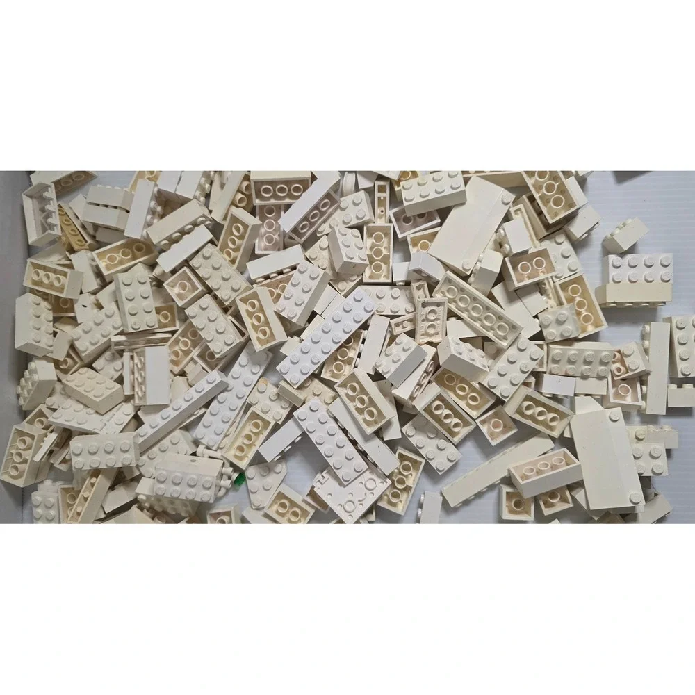 LEGO White‎ Bricks Lot Minifigure Parts Wings Specialty Pieces Bulk 1.6 lb